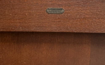 Art Deco Amsterdamse School Bookcase by Willem Penaat for Pander Den Haag, 1921